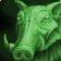 Figurine - Emerald Boar icon