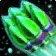 Green Rocket Cluster icon