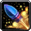 Blue Smoke Flare icon