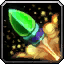Small Green Rocket icon