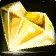 Yellow Power Crystal icon
