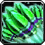 Large Green Rocket Cluster icon